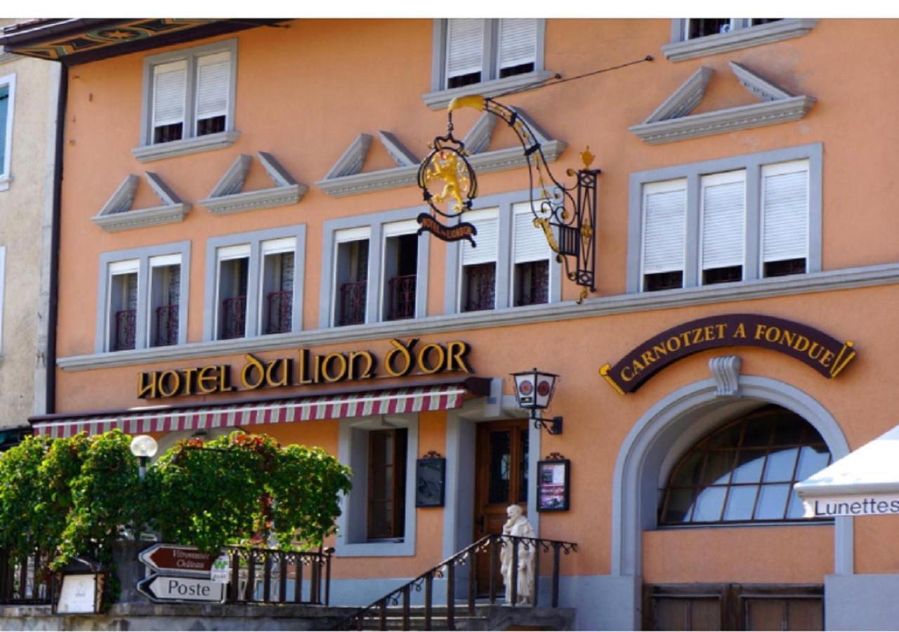 Hotel Lion D'Or 罗蒙 外观 照片