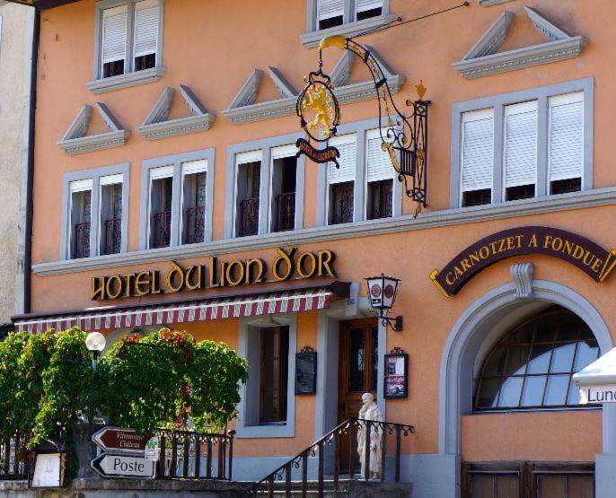 Hotel Lion D'Or 罗蒙 外观 照片